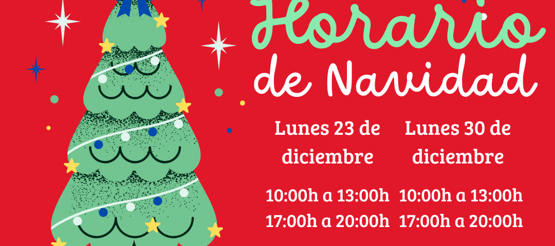 HORARIO DE NAVIDAD